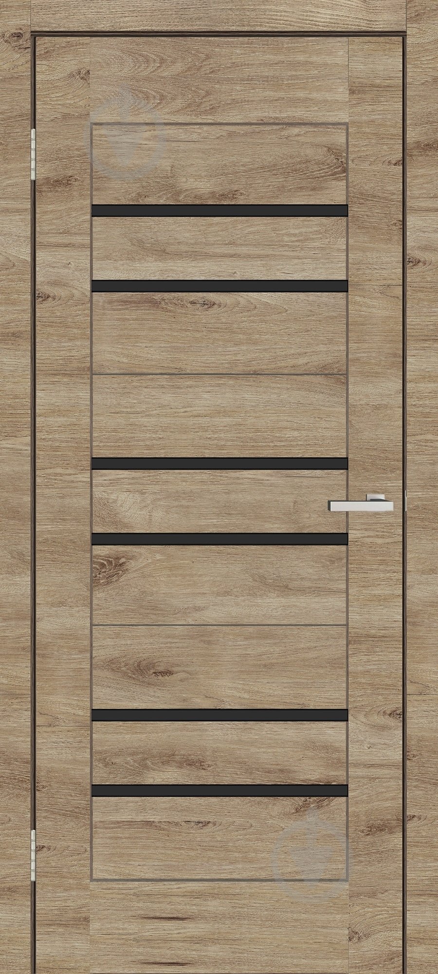 Блок дверной ОМиС BIT 06 ВG L ПО черное стекло 650 мм дуб леон - фото 1 Блок дверной ОМиС BIT 06 ВG L ПО черное стекло 650 мм дуб леон - фото 1