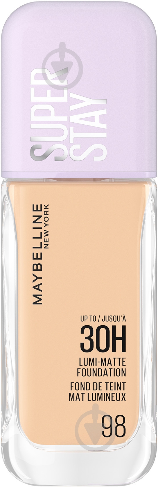 Тональна основа Maybelline New York Super Stay Lumi-Matte 98 Light Apricot 35 мл - фото 1