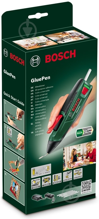 Пистолет клеевой Bosch GluePen 06032A2020 - фото 2 Пистолет клеевой Bosch GluePen 06032A2020 - фото 2