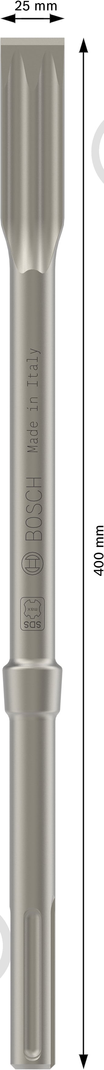 Зубило Bosch RTec Sharp SDS-max 25x400 мм 2608690124 - фото 2