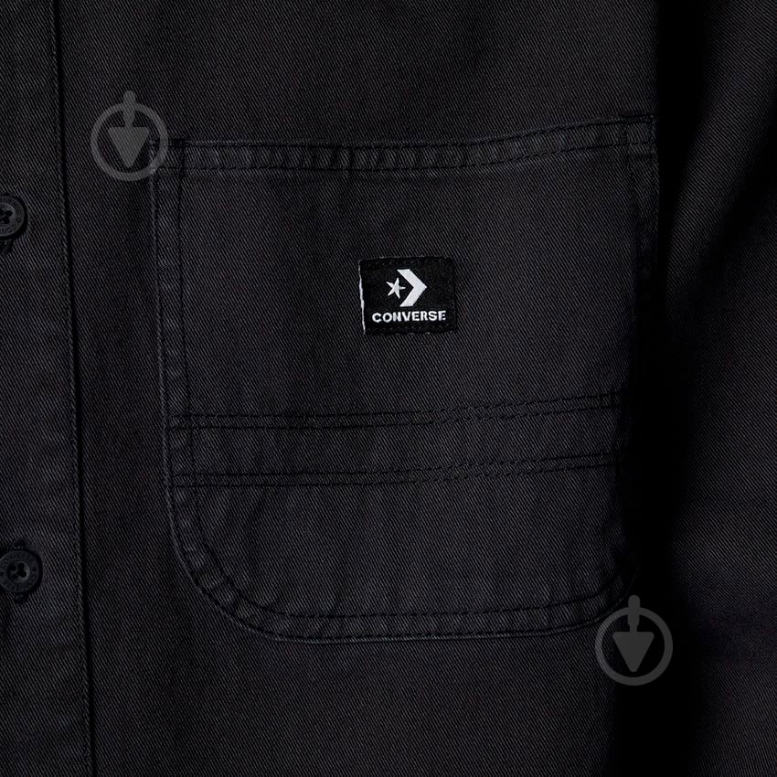 Рубашка Converse Woven Long Sleeve Button Down 10022012-A02 р. L черный - фото 6