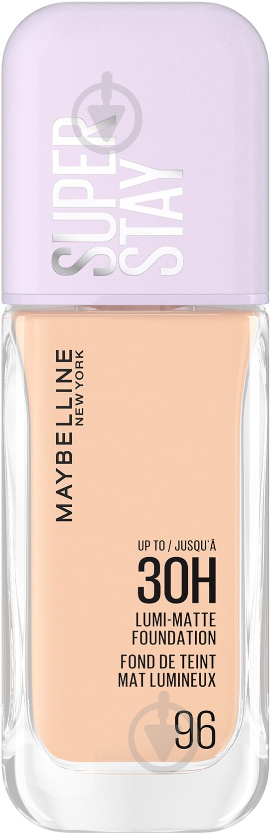 Тональна основа Maybelline New York Super Stay Lumi-Matte 96 Peachy Pink 35 мл - фото 1