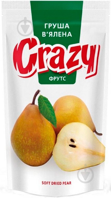 Снеки Crazy Фрутс Снек "Груша вяленая" 55 г - фото 1