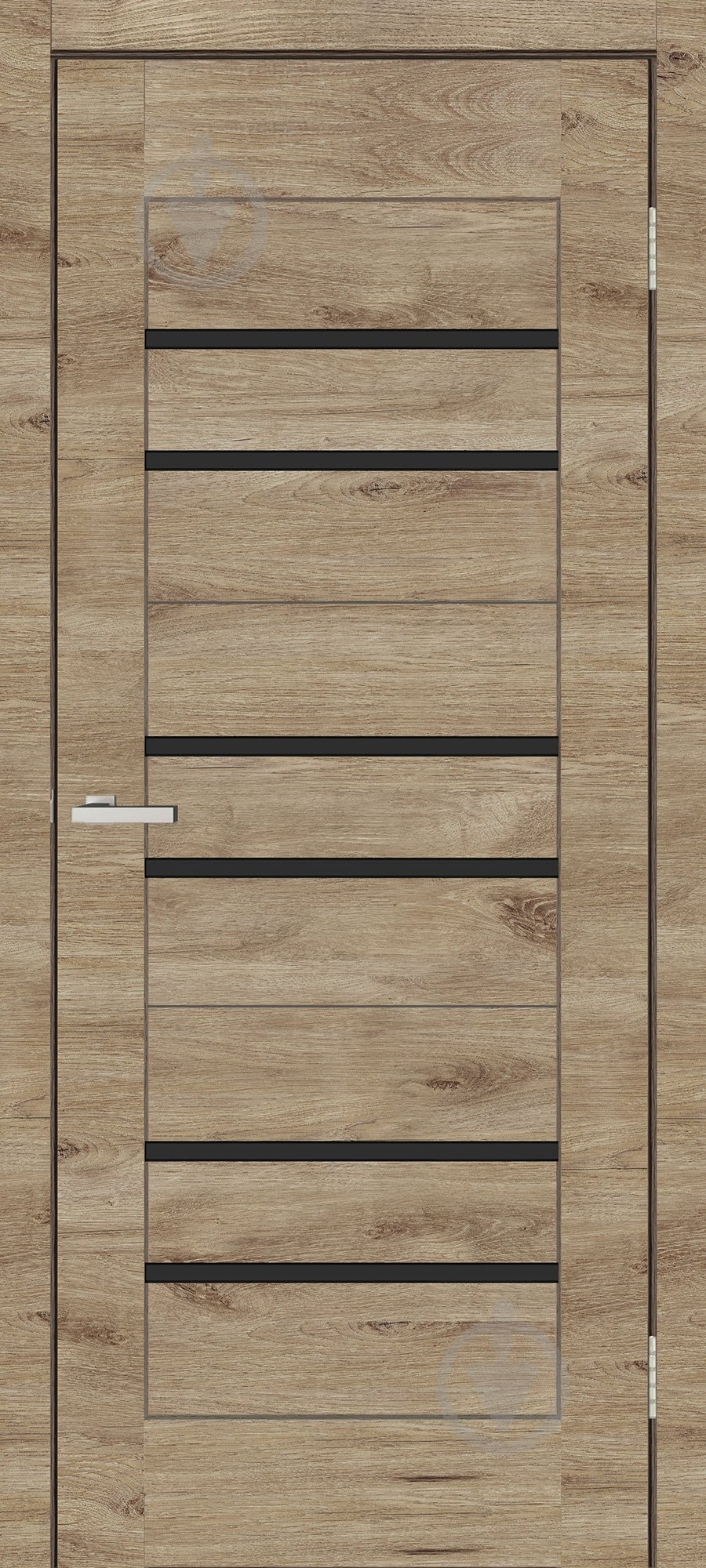 Блок дверной ОМиС BIT 06 ВG R ПО черное стекло 750 мм дуб леон - фото 1 Блок дверной ОМиС BIT 06 ВG R ПО черное стекло 750 мм дуб леон - фото 1