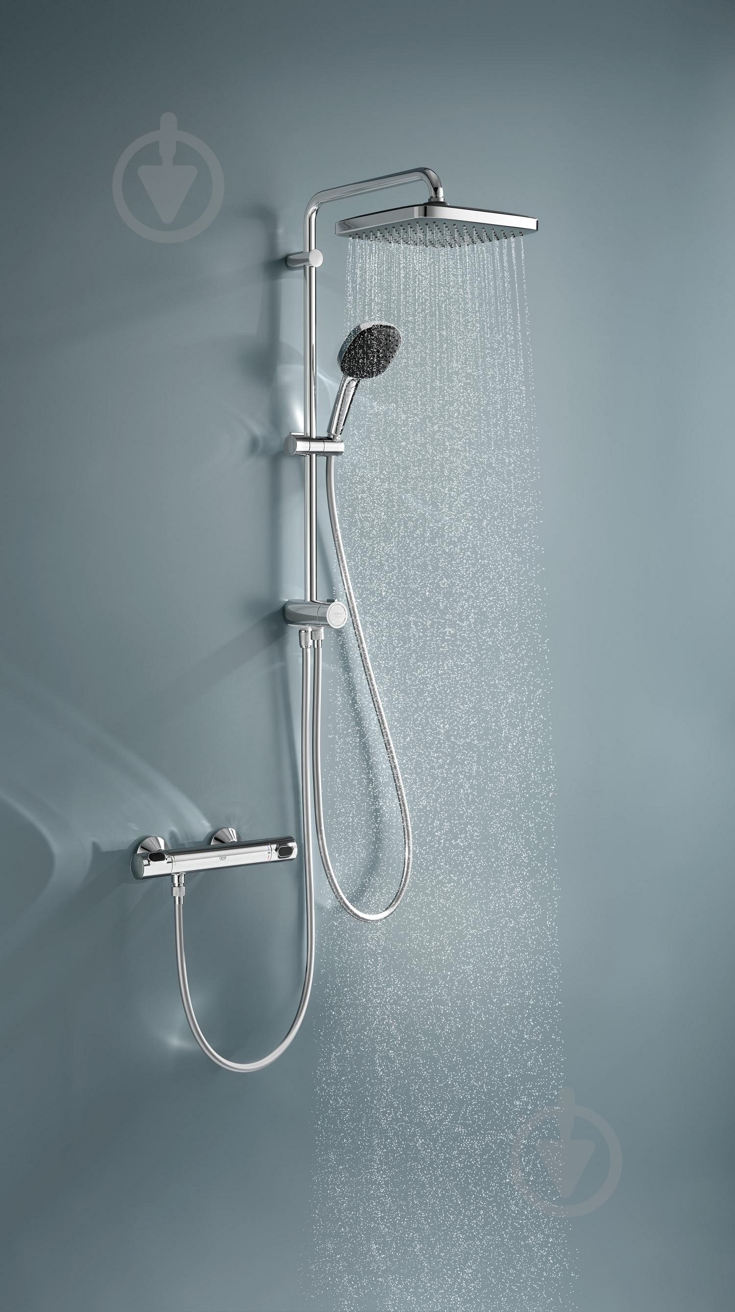 Душевая система Grohe Vitalio Comfort 250 Cube (26698001) - фото 13
