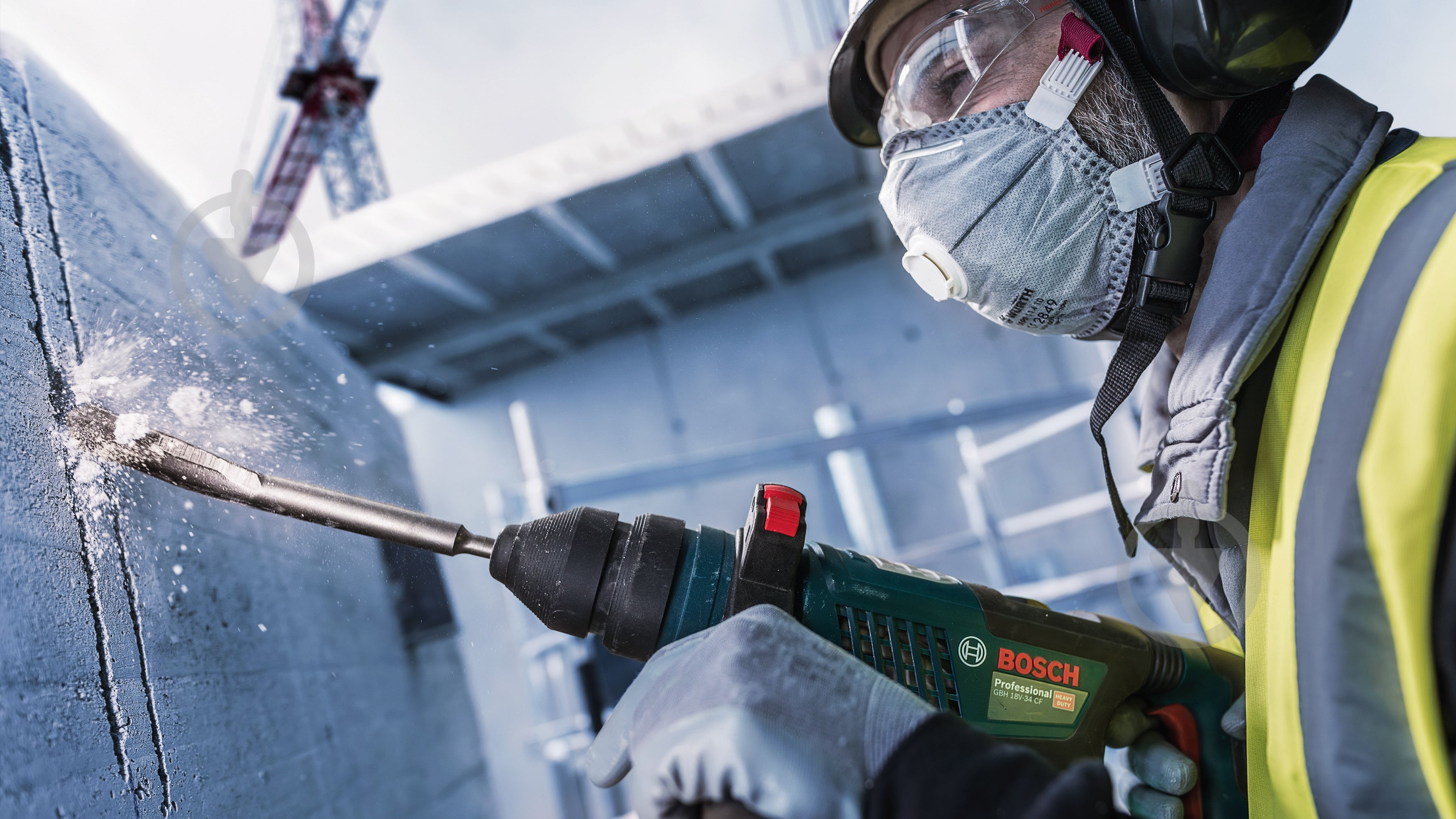 Зубило Bosch SDS-plus 22x250 мм 1618601004 - фото 17