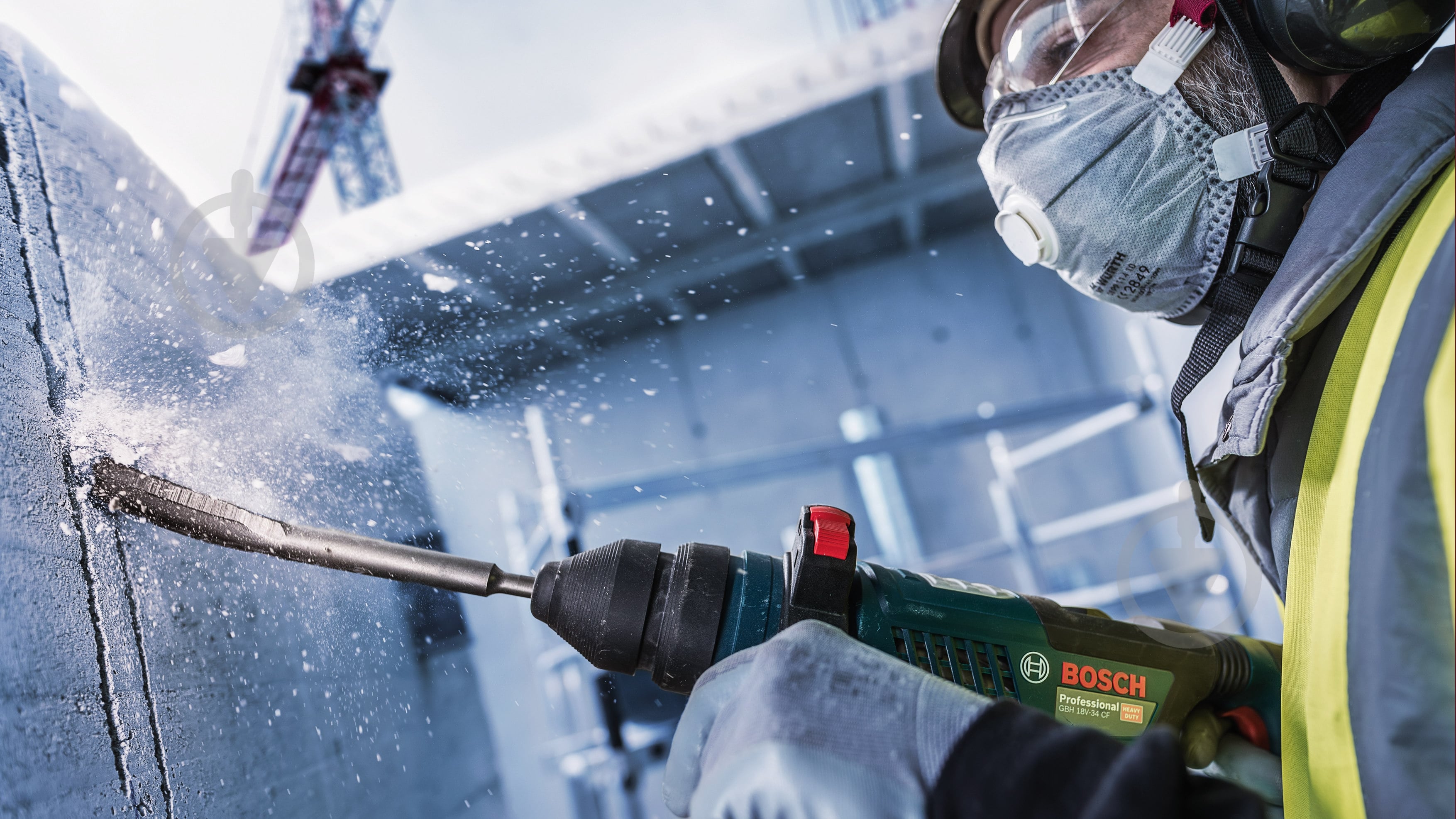 Зубило Bosch SDS-plus 22x250 мм 1618601004 - фото 21