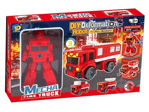 Робот-трансформер DIY TOYS Робот-трансформер 6809374 - фото 1 Робот-трансформер DIY TOYS Робот-трансформер 6809374 - фото 1