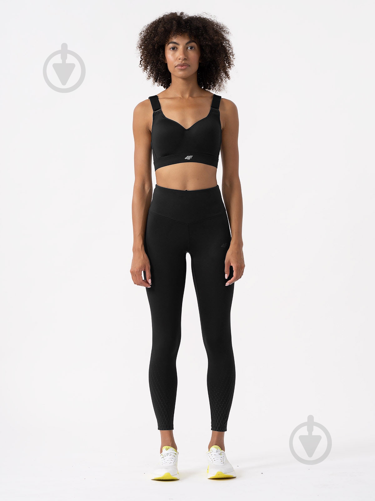 Лосини 4F TIGHTS FNK F133 4FAW23TFTIF133-20S р.M чорний - фото 1