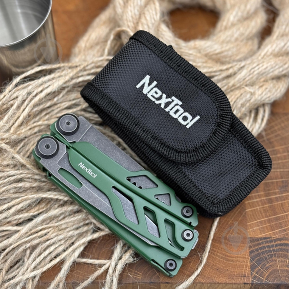 Мультитул NexTool Flagship Pro, зеленый (16 функций) NE20278 - фото 6 Мультитул NexTool Flagship Pro, зеленый (16 функций) NE20278 - фото 6