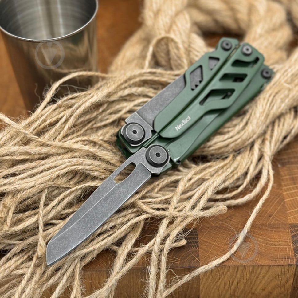 Мультитул NexTool Flagship Pro, зеленый (16 функций) NE20278 - фото 4 Мультитул NexTool Flagship Pro, зеленый (16 функций) NE20278 - фото 4