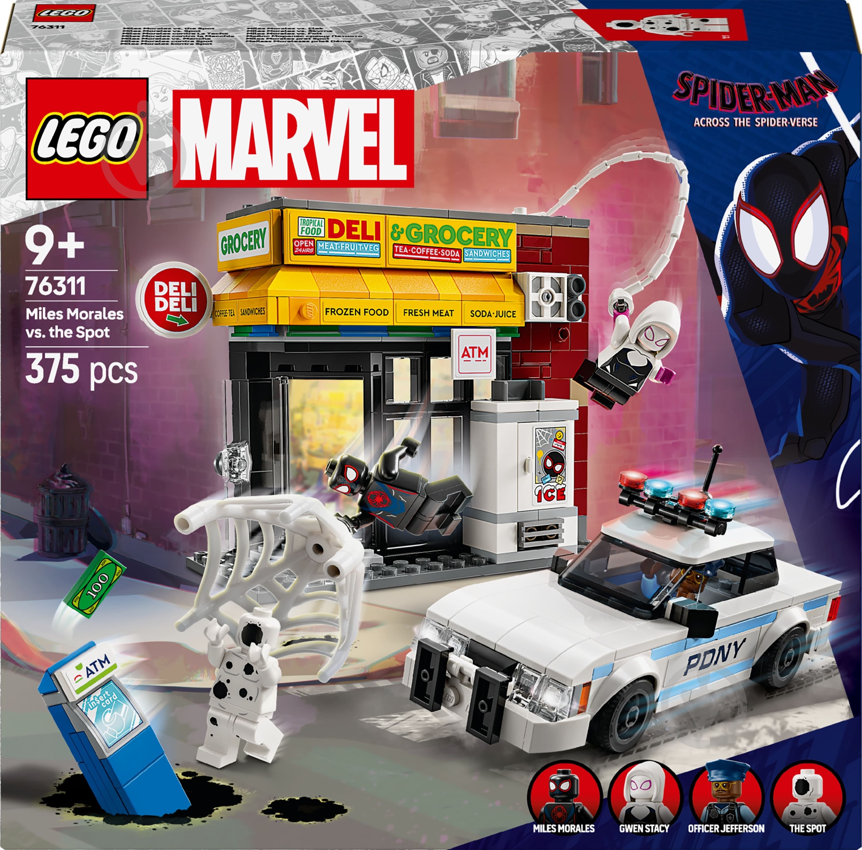 ᐉ Конструктор LEGO Super Heroes Marvel Всесвіт-павук: Майлз