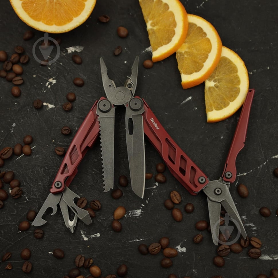 Мультитул раскладной NexTool Flagship Pro, красный (16 функций) NE20279 - фото 2 Мультитул раскладной NexTool Flagship Pro, красный (16 функций) NE20279 - фото 2