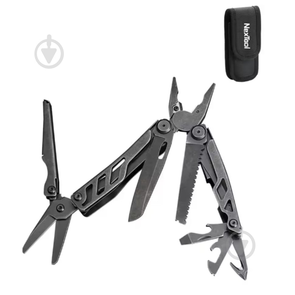 Мультитул раскладной NexTool Flagship Pro, черный (16 функций) NE20120 - фото 1 Мультитул раскладной NexTool Flagship Pro, черный (16 функций) NE20120 - фото 1