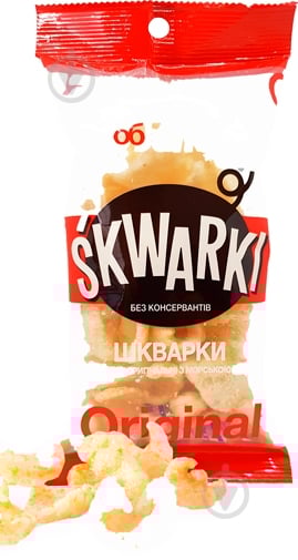 Снеки Objerky Шкварки Objerky "Оригинал" - фото 1 Снеки Objerky Шкварки Objerky "Оригинал" - фото 1