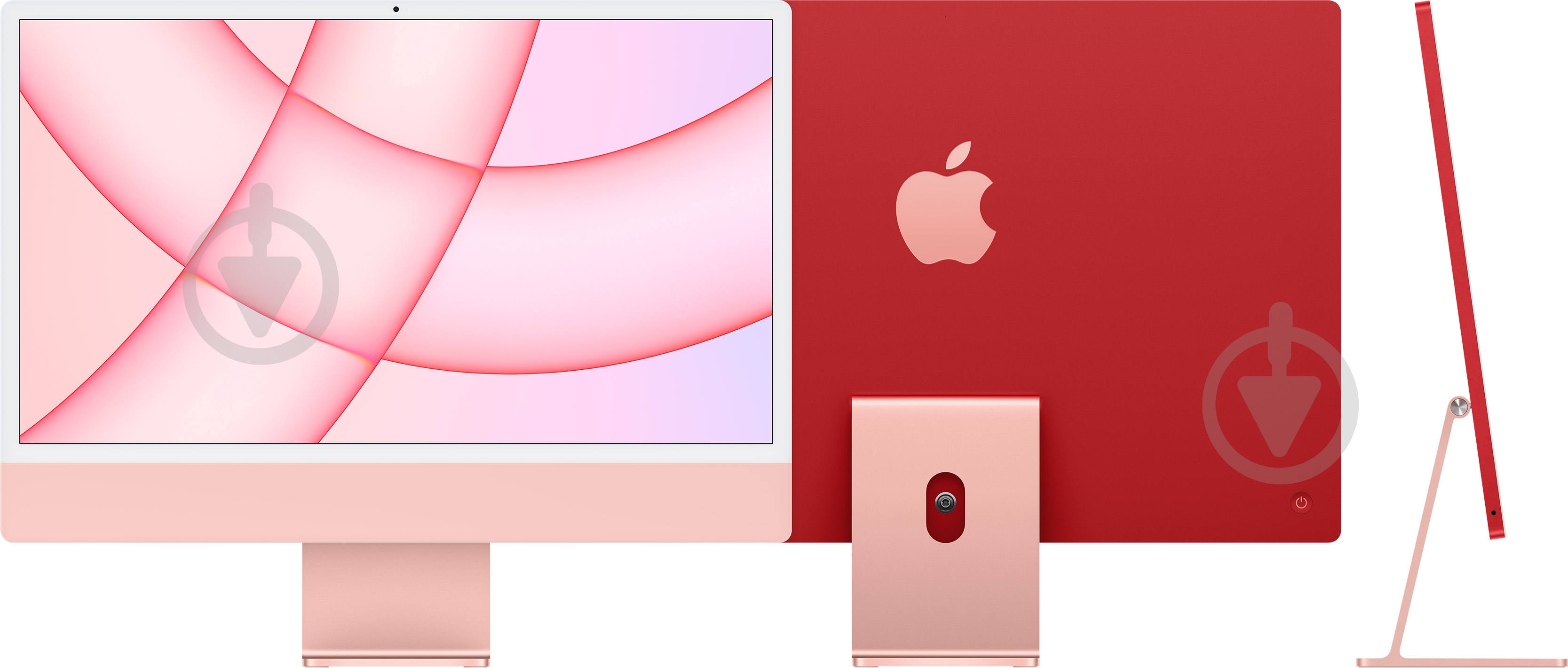 Моноблок Apple iMac 24" M1 8-Core GPU 512 GB pink - фото 1