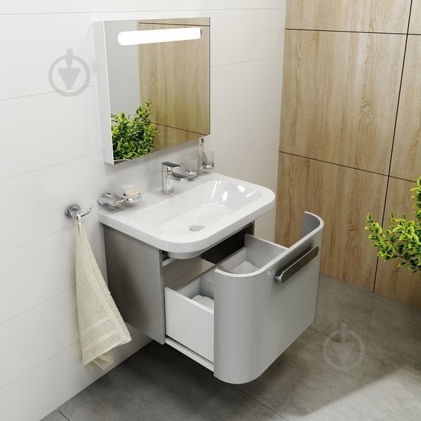 Тумба підвісна Ravak Chrome SD 650 сіра X000000638 - фото 3