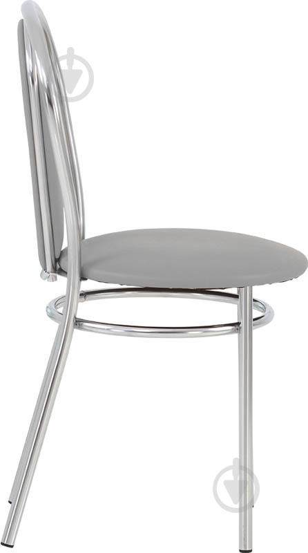 Стул обеденный Nowy Styl Florino Chrome V-28 хром/серый - фото 3