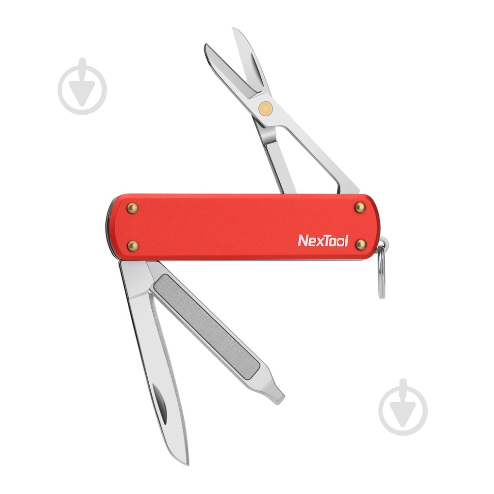 Мультитул NexTool Mini Pocket Knife, красный (5 функций) NE0142 - фото 1 Мультитул NexTool Mini Pocket Knife, красный (5 функций) NE0142 - фото 1