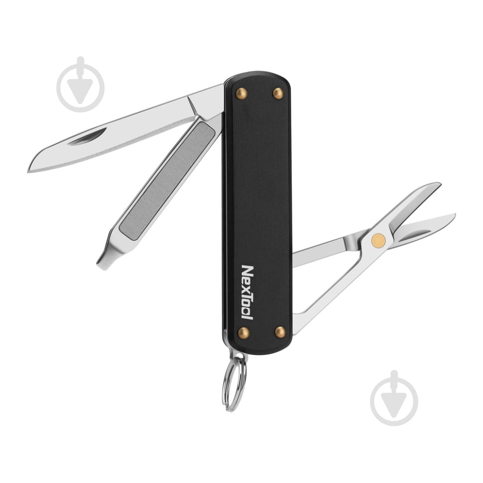 Мультитул NexTool Mini Pocket Knife, чорний (5 функций) NE0141 - фото 1 Мультитул NexTool Mini Pocket Knife, чорний (5 функций) NE0141 - фото 1