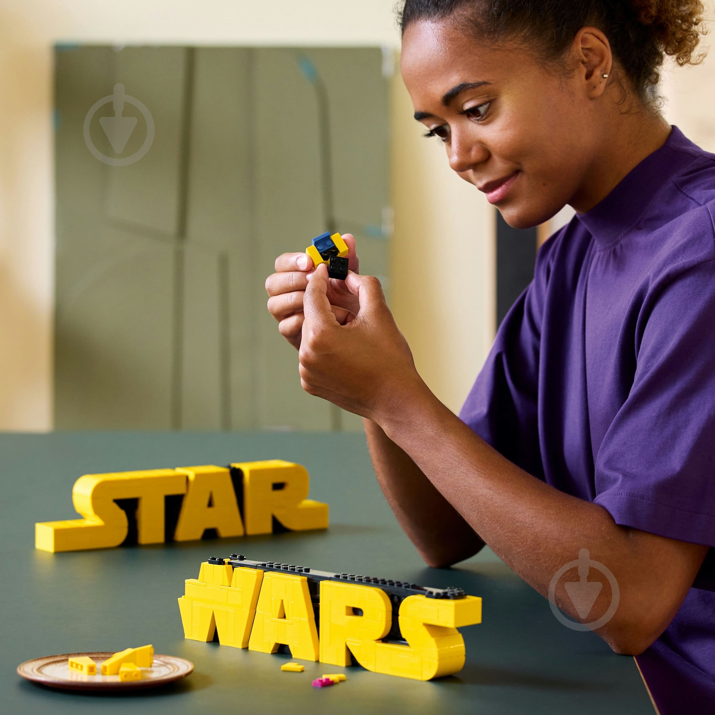 ᐉ Конструктор LEGO Star Wars Логотип з кубиків «Зоряні війни