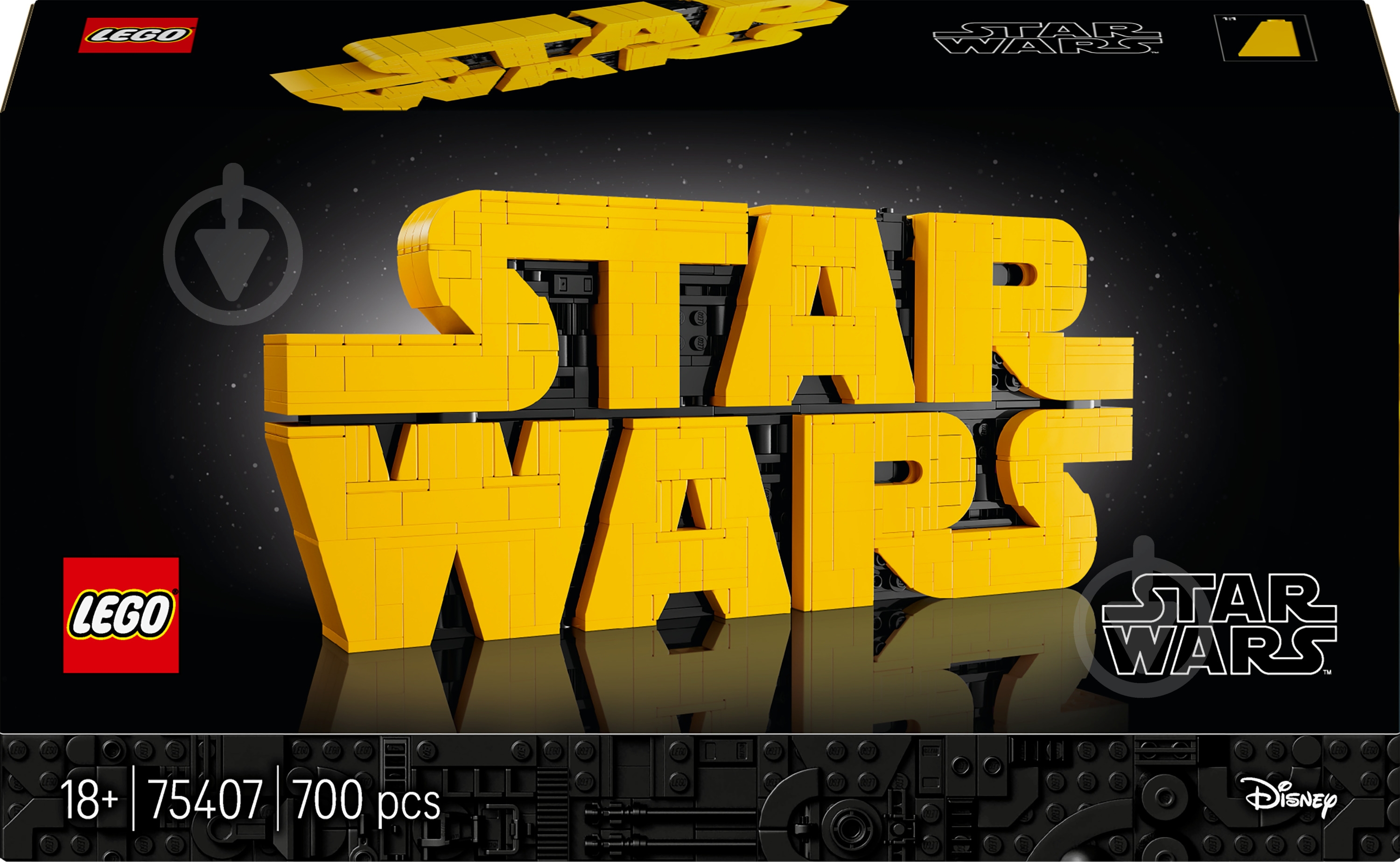 ᐉ Конструктор LEGO Star Wars Логотип з кубиків «Зоряні війни