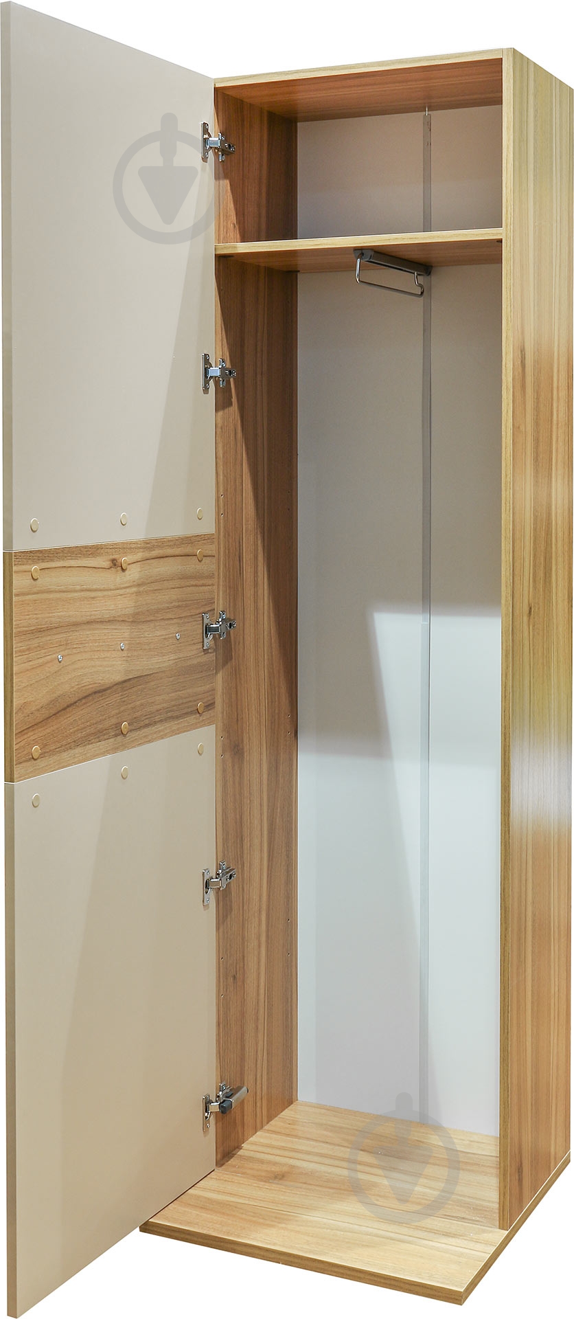 Шафа Embawood Прага 1-дверна горіх ліонський/макіато - фото 3 Шафа Embawood Прага 1-дверна горіх ліонський/макіато - фото 3