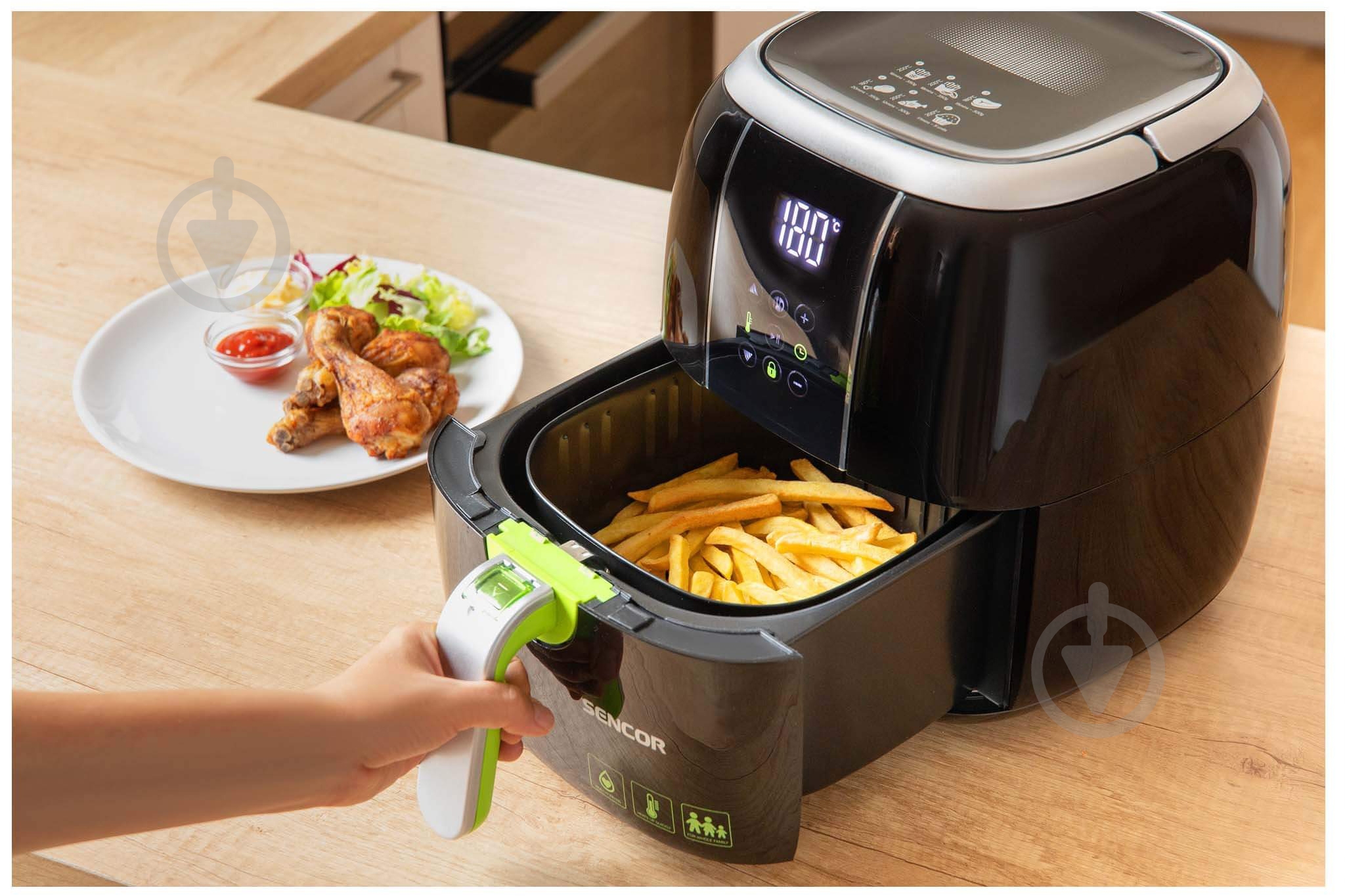 Фритюрница Sencor SFR 5321BK - фото 7