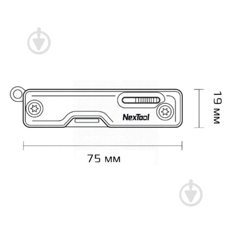 Мультитул NexTool Multi Functional Knife, синій NE20099 - фото 4