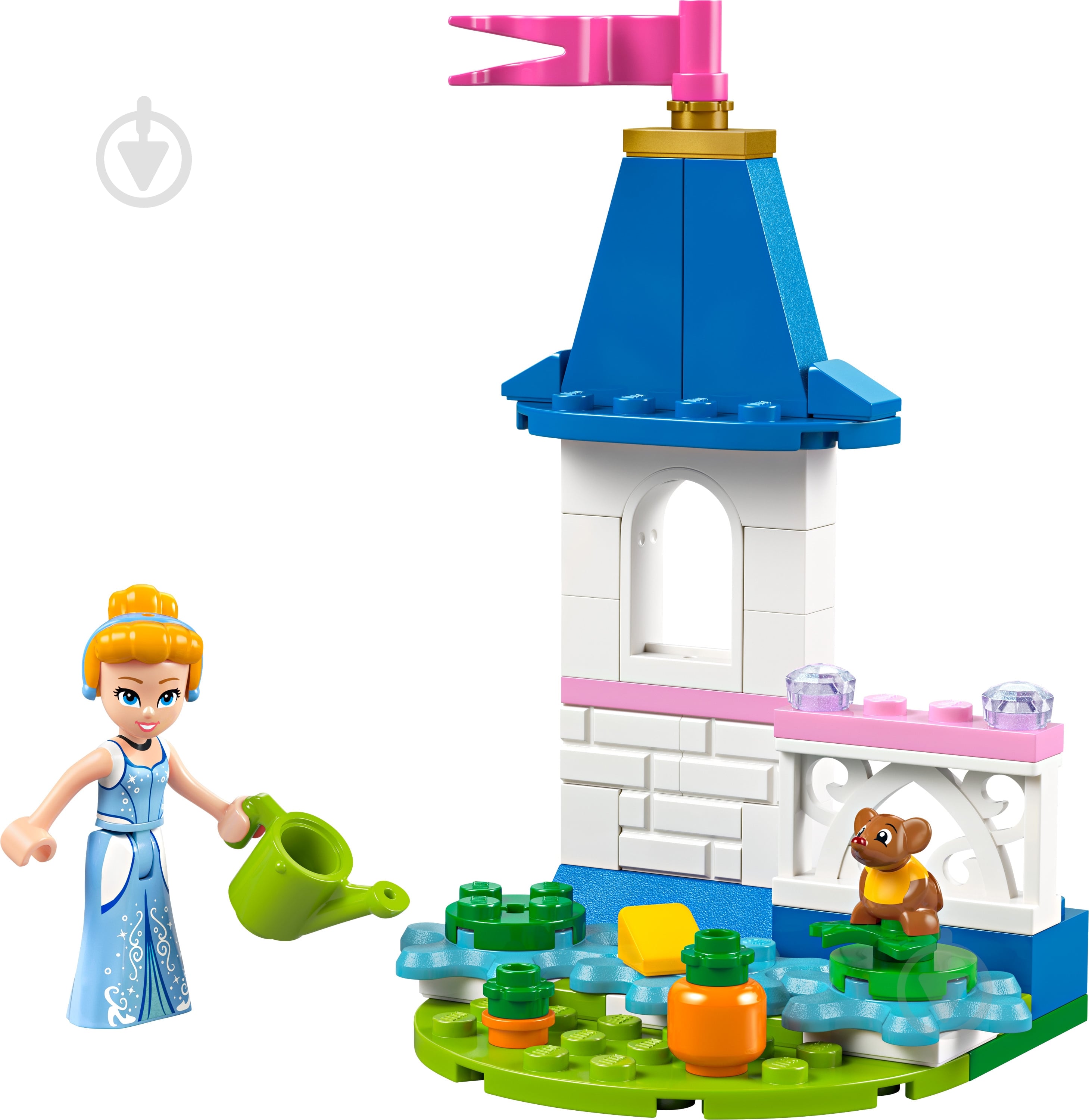 ᐉ Конструктор LEGO Disney Маленький замок Золушки в саду 30695