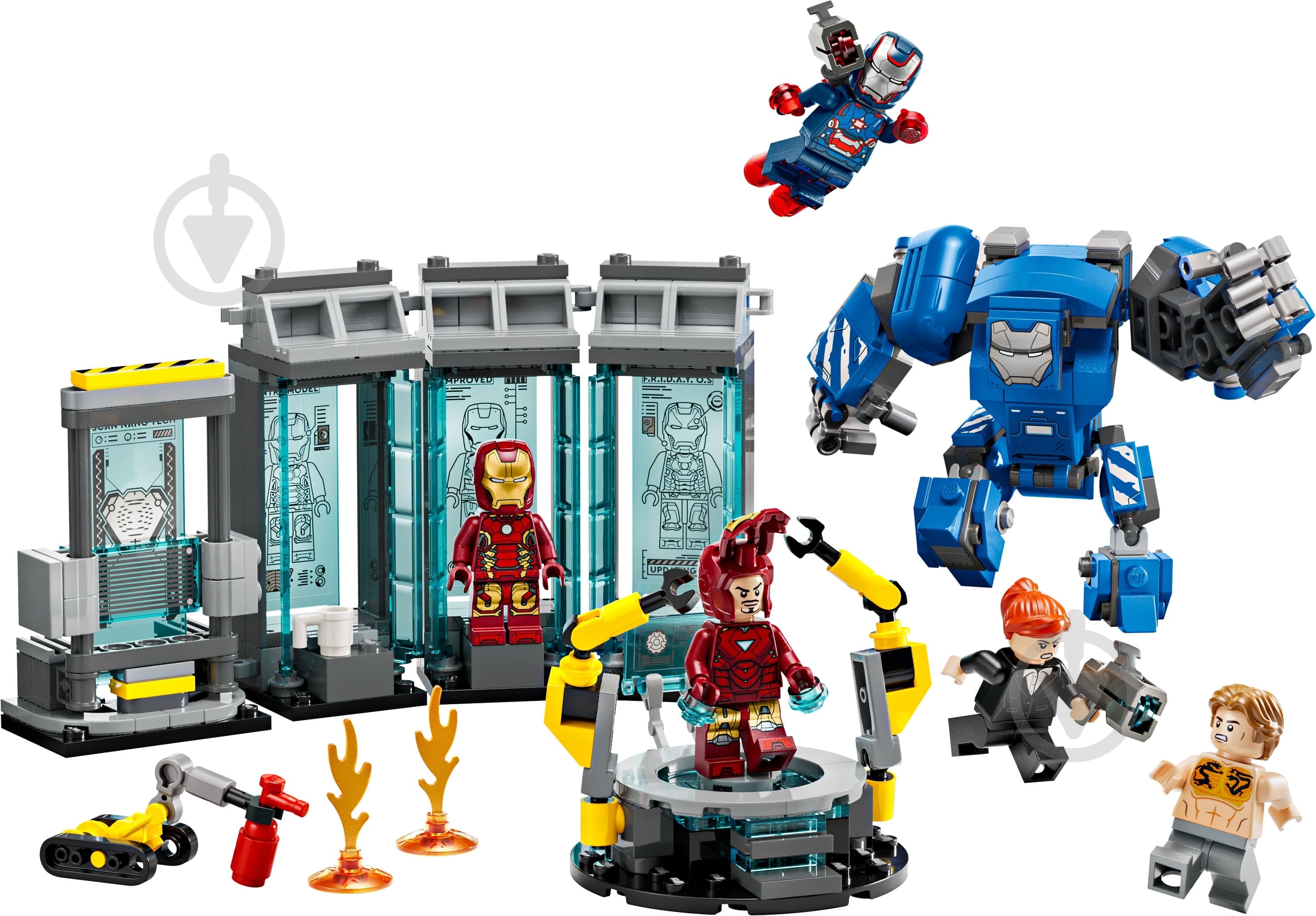 ᐉ Конструктор LEGO Super Heroes Marvel Лаборатория Железного