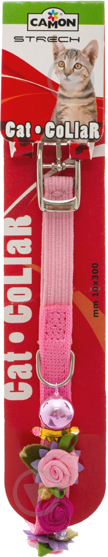 Ошейник CАMON №1 с бантиками 10х300 мм - фото 3