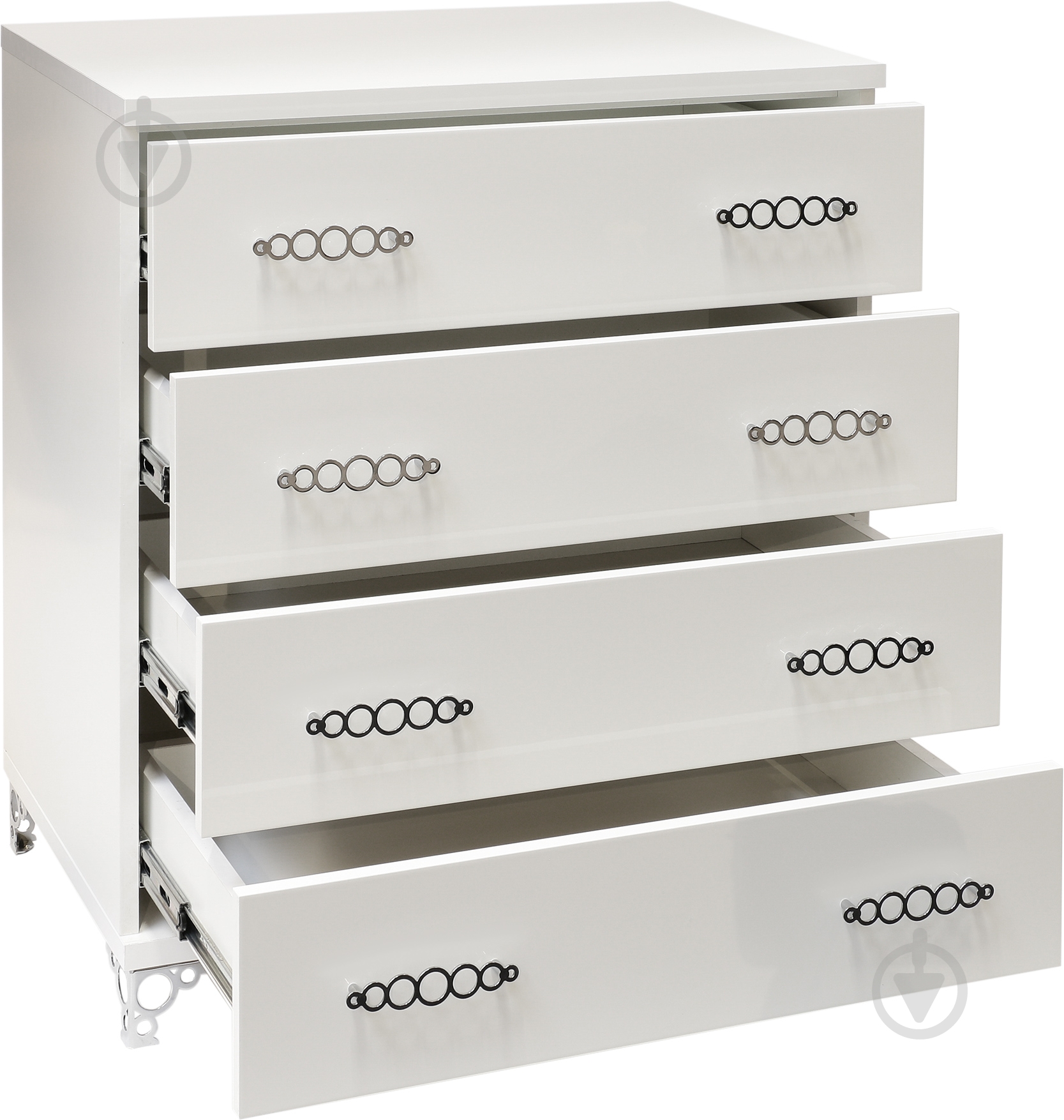 Комод Embawood Мода white белый/белый - фото 3