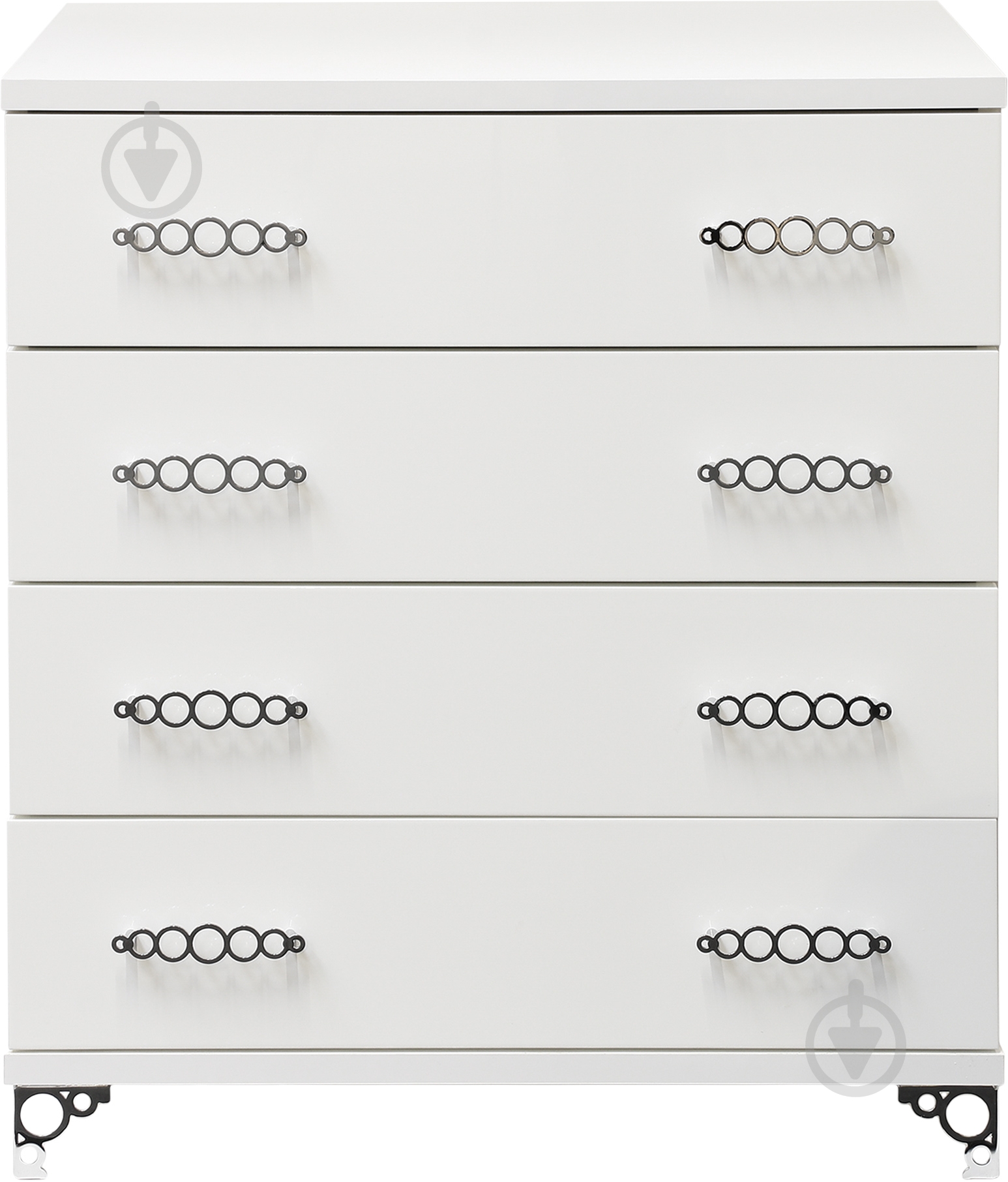 Комод Embawood Мода white белый/белый - фото 2