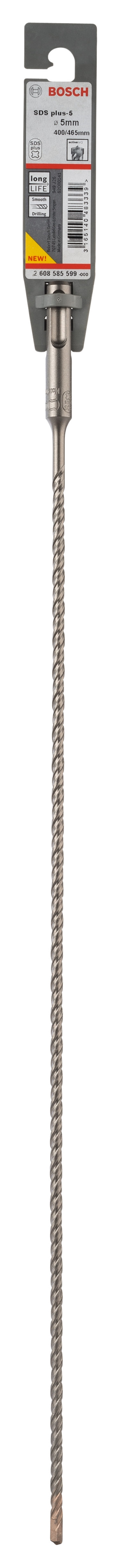 Бур Bosch 5 SDS-plus 5x400 мм 465 мм 2608585599 - фото 2