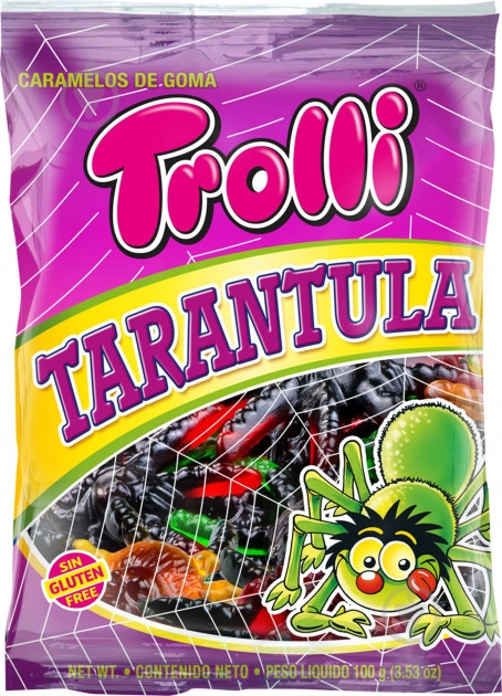 Конфеты жевательные Trolli Тарантул (22292043) 100 г - фото 1