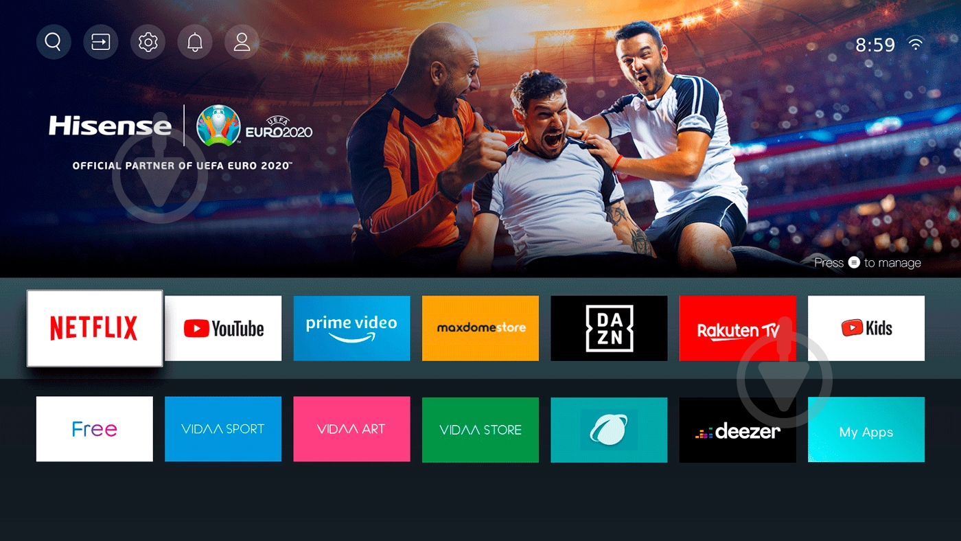 Телевизор Hisense 50U7QF - фото 2