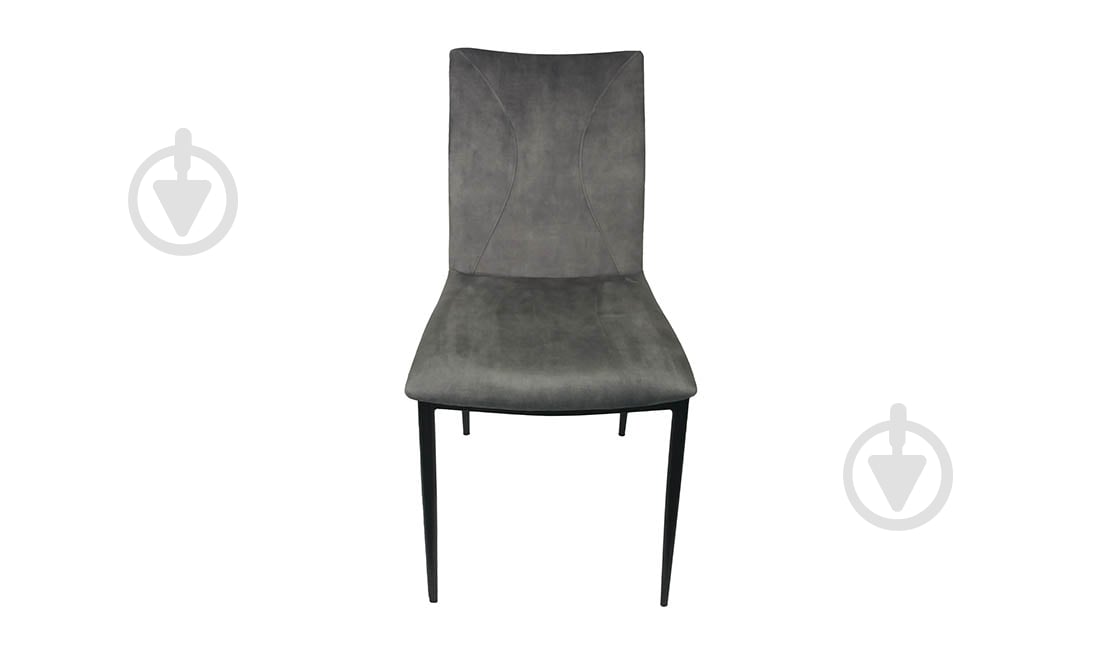 Стул Prestol Слим B2612 серый / черный - фото 2