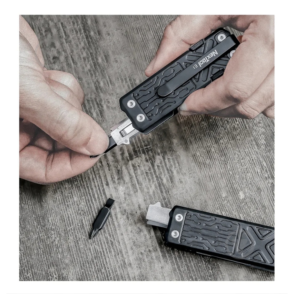 Набор NexTool бит для Flagship Captain и Pocket tool NE20296 - фото 8