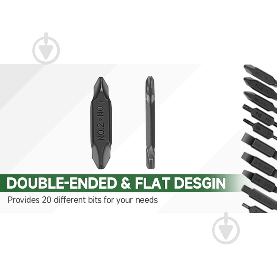 Набор NexTool бит для Flagship Captain и Pocket tool NE20296 - фото 4