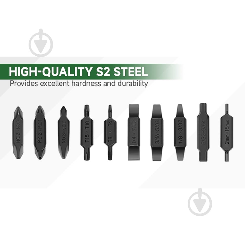 Набор NexTool бит для Flagship Captain и Pocket tool NE20296 - фото 3