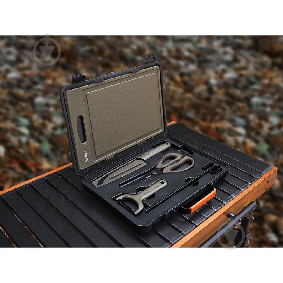 Набір посуду NexTool для барбекю Barbecue Tool Set в кейсі - фото 4