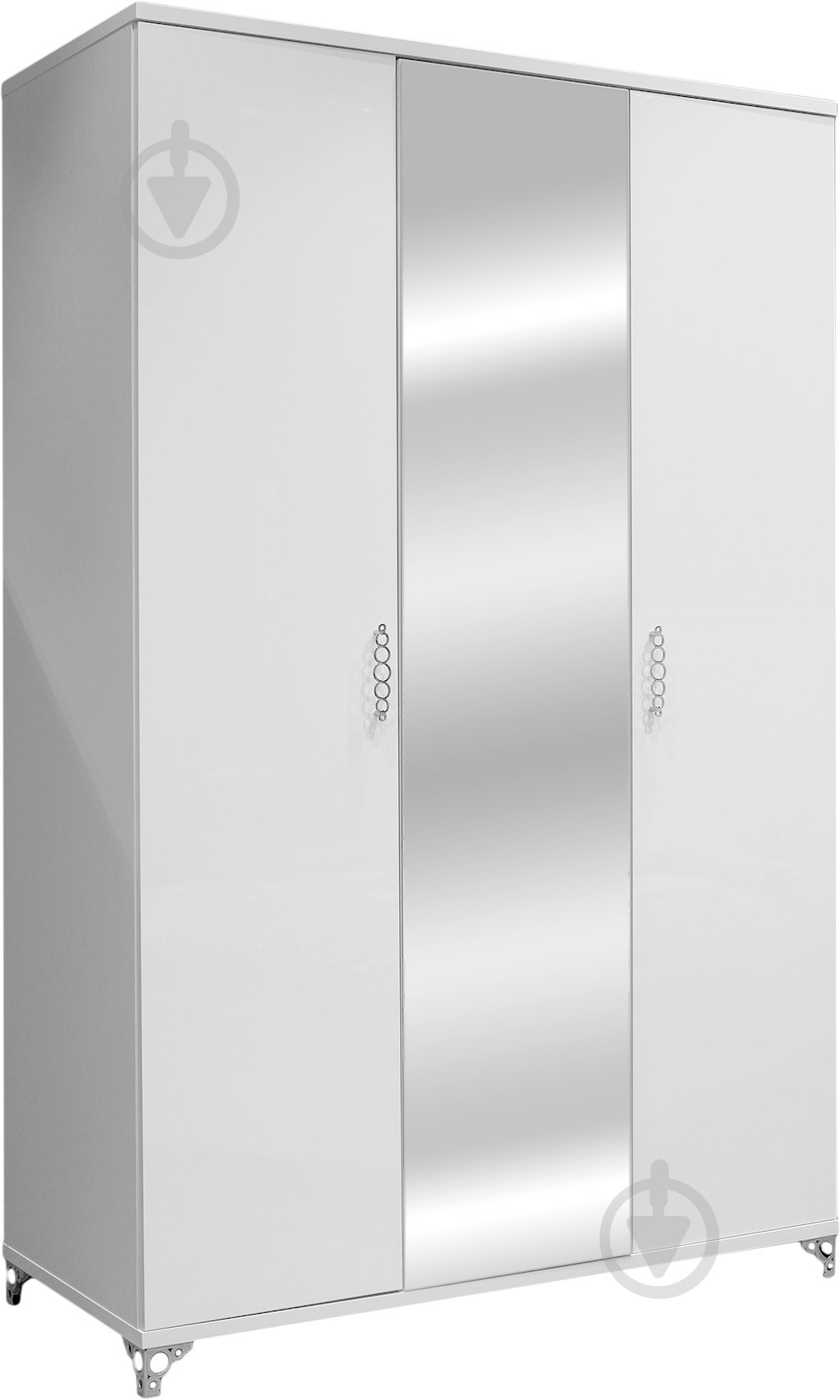 Шкаф Embawood Мода 3Д белый - фото 2