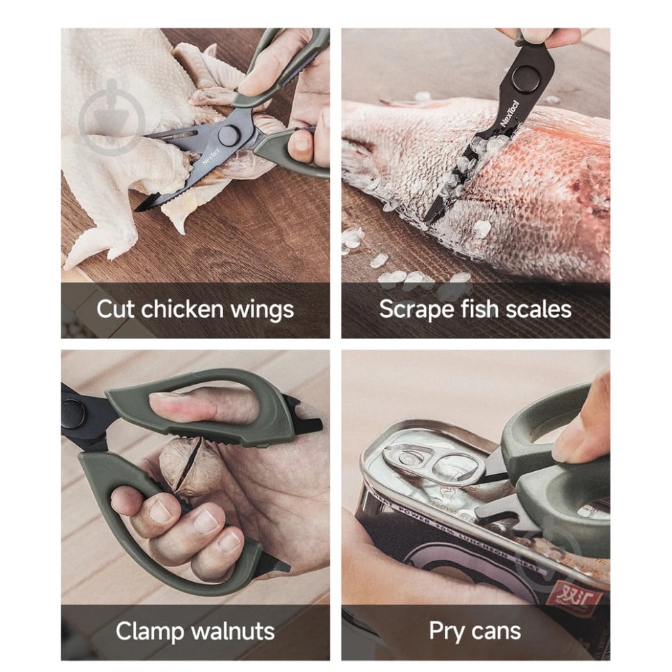 Набор приборов NexTool кемпинговой Outdoor Cooking set, 6 предметов - фото 4