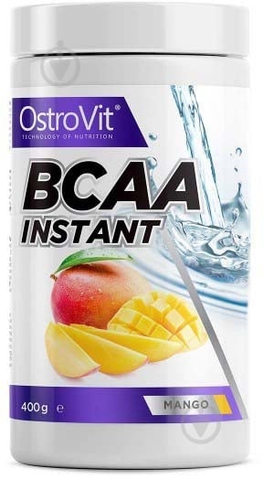 Аминокислотная смесь Ostrovit BCAA Instant манго 400 г 40 порц. - фото 1