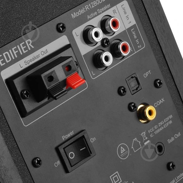 Акустическая система Edifier R1280DBs_Black 2.0 - фото 6
