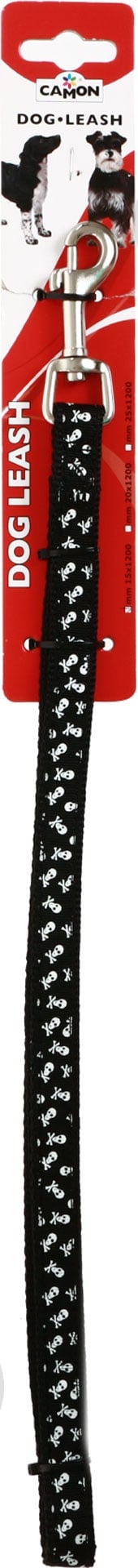 Поводок Camon с черепами 15х1200 мм - фото 3