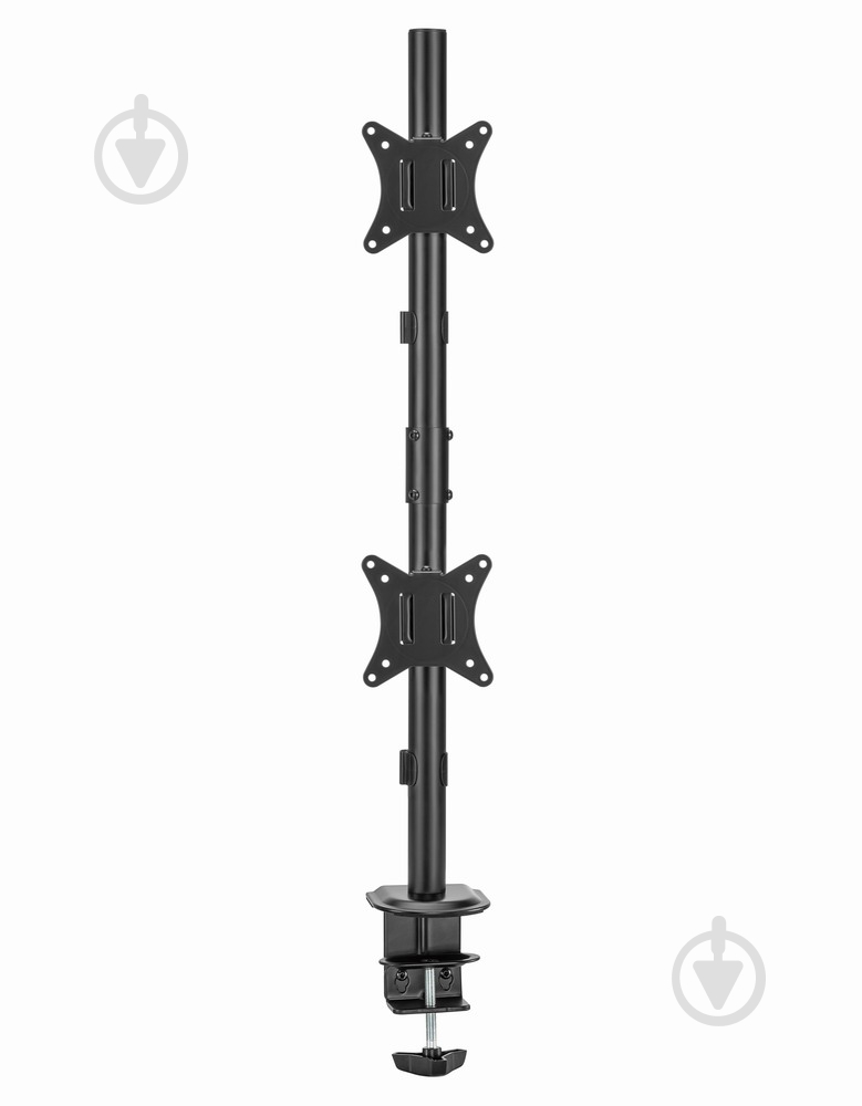 Крепление для монитора Gembird для 2 мониторов 17-32" (до 9 кг) MA-D2-02 поворотно-наклонные 17"-32" черный - фото 4 Крепление для монитора Gembird для 2 мониторов 17-32" (до 9 кг) MA-D2-02 поворотно-наклонные 17"-32" черный - фото 4