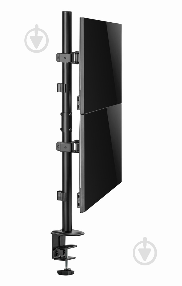 Крепление для монитора Gembird для 2 мониторов 17-32" (до 9 кг) MA-D2-02 поворотно-наклонные 17"-32" черный - фото 6 Крепление для монитора Gembird для 2 мониторов 17-32" (до 9 кг) MA-D2-02 поворотно-наклонные 17"-32" черный - фото 6