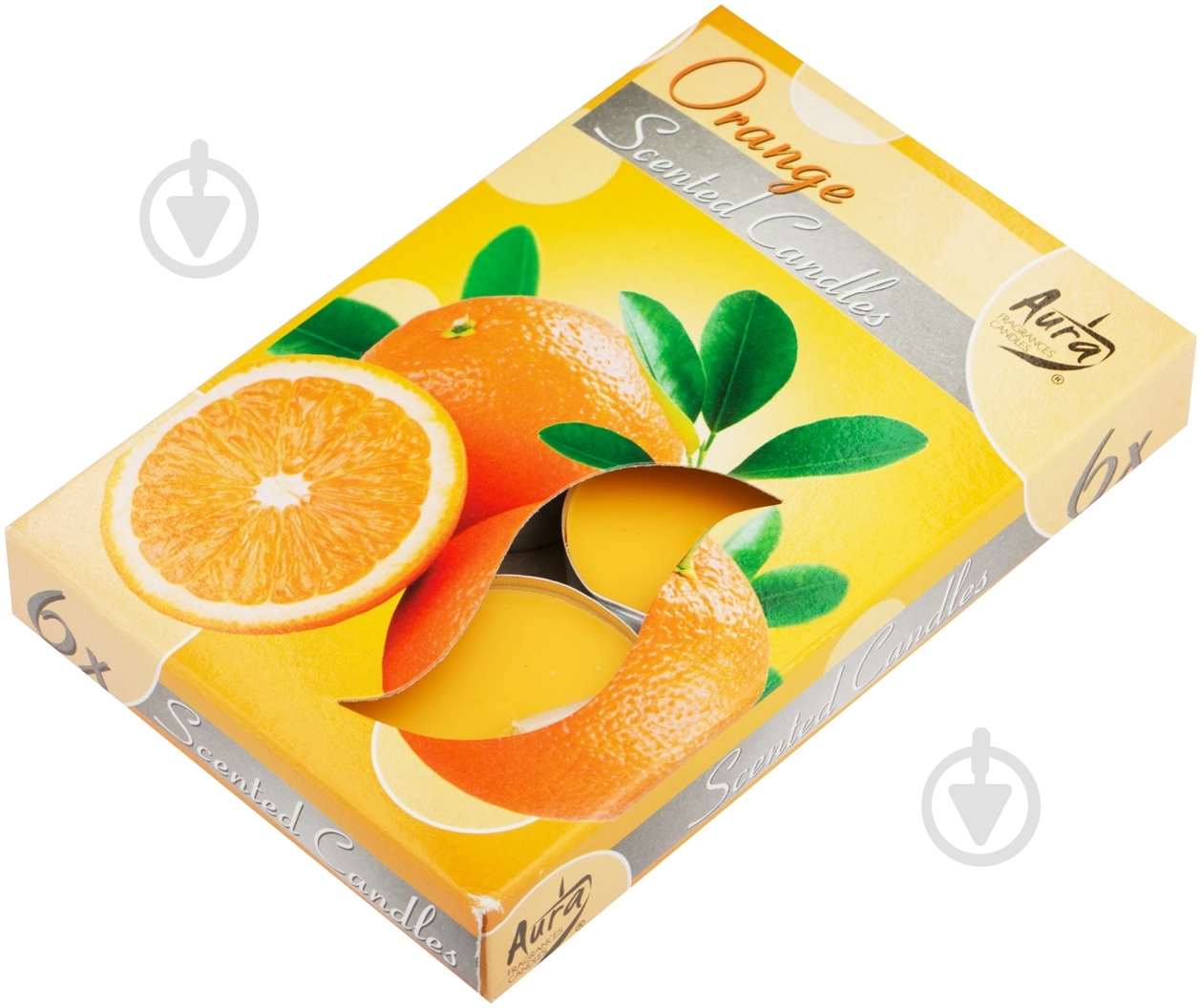 Набір свічок ароматичних Bispol Помаранч 15-63 - фото 3